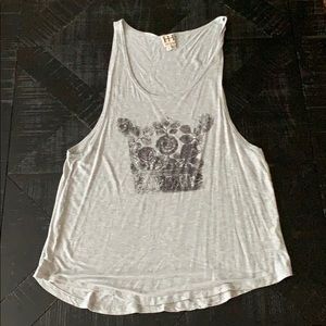 Haute Hippie graphic tank top